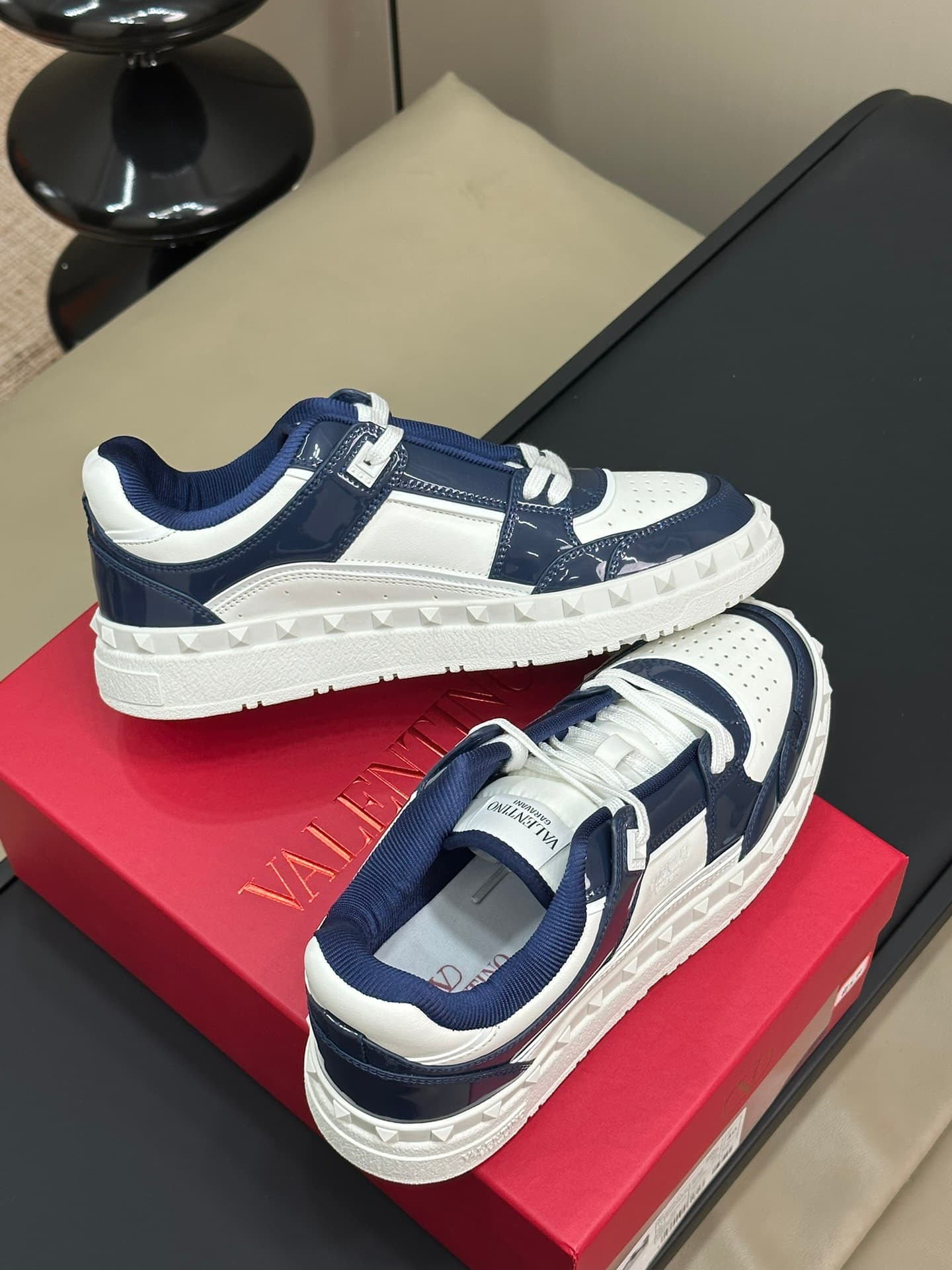 Valentino garavani open skate sneakers Men Women