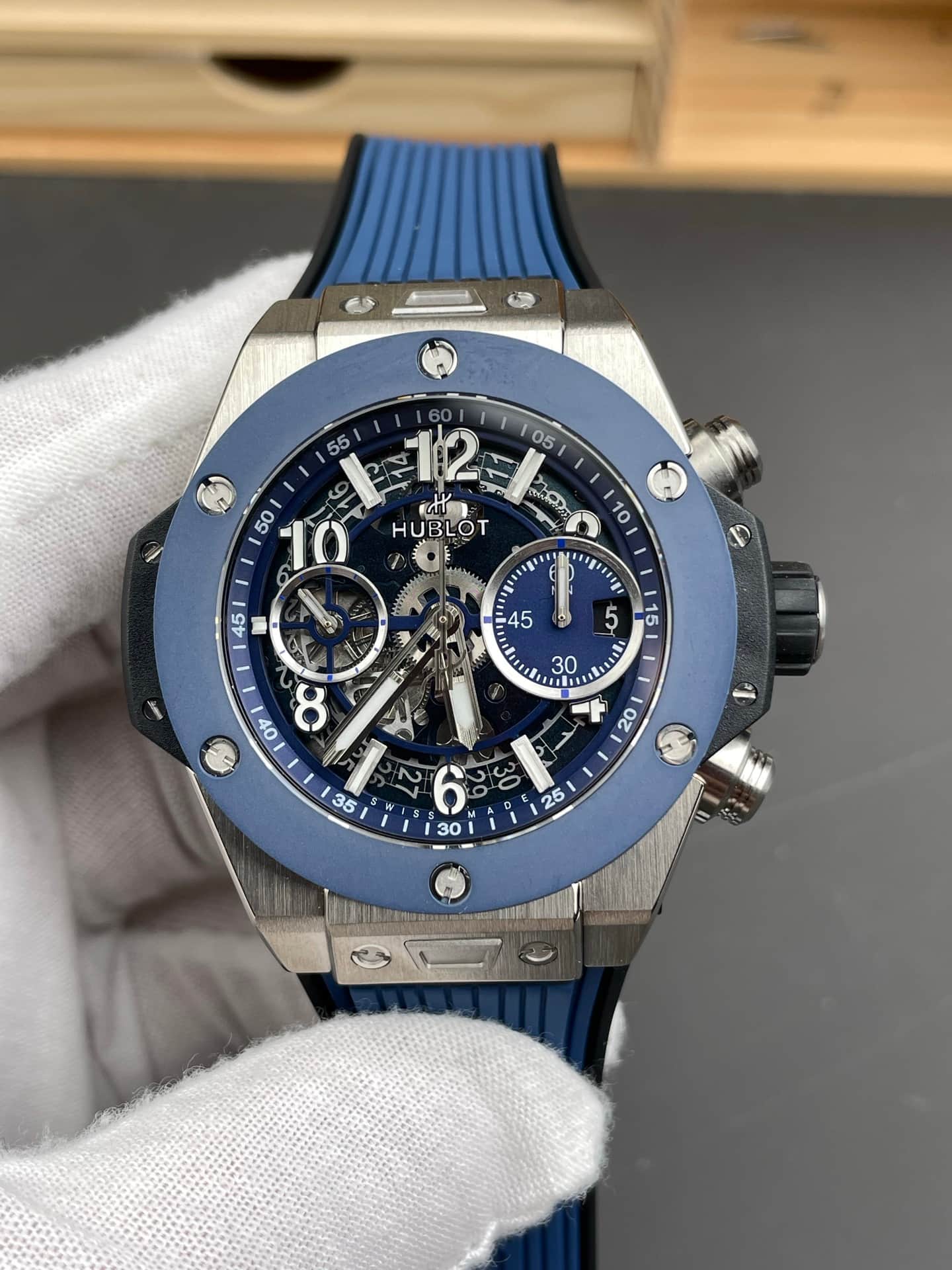 Hublot Big Bang Unico Blue Magic Watch TOP