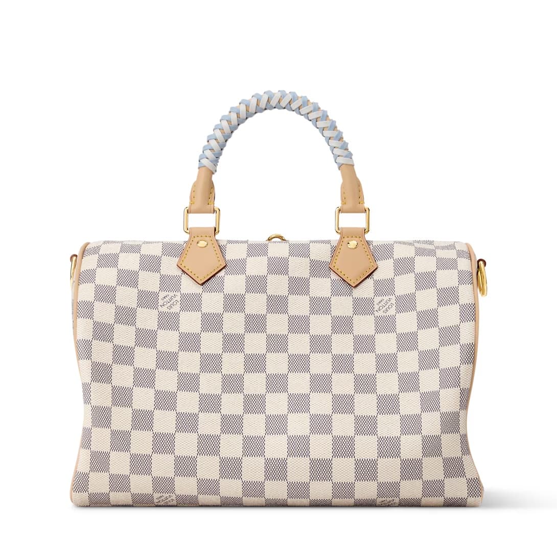 Louis Vuitton Speedy 30 Soft Damier Azur/Bleu Olympe Coated canvas N40908 High
