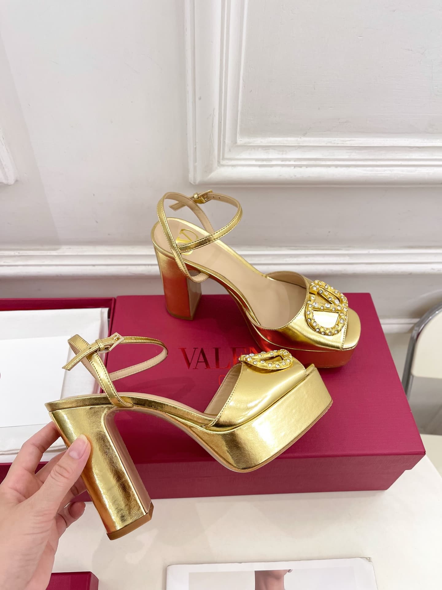 Valentino Garavani 115mm VLogo Signature Pumps Shoes Women
