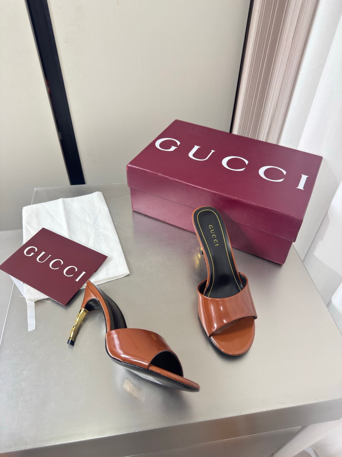Gucci Castello Slides Shoes Women