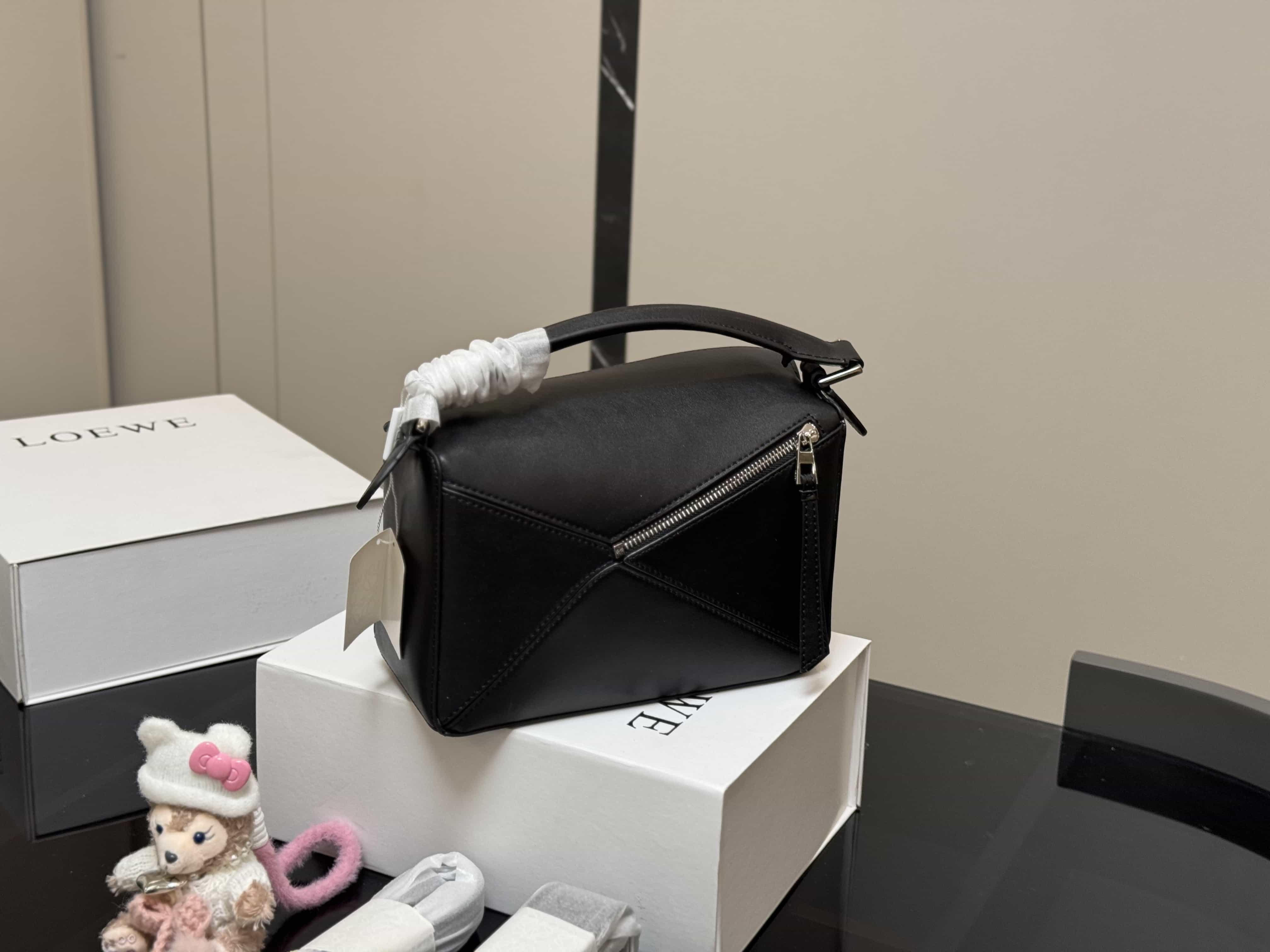 Small Puzzle bag in Calfskin