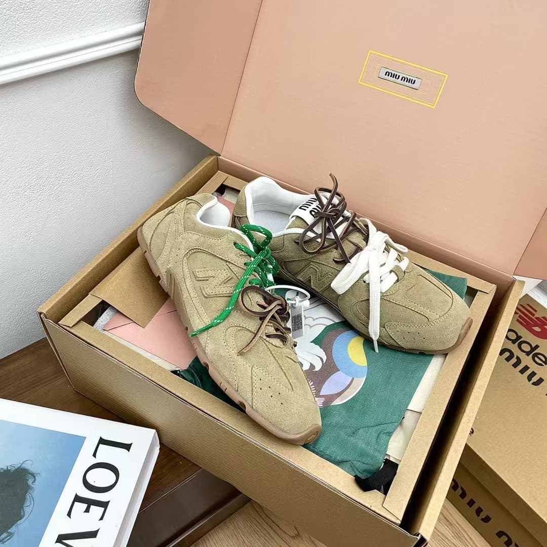 Miu Miu X New Balance Sneaker Shoes Women