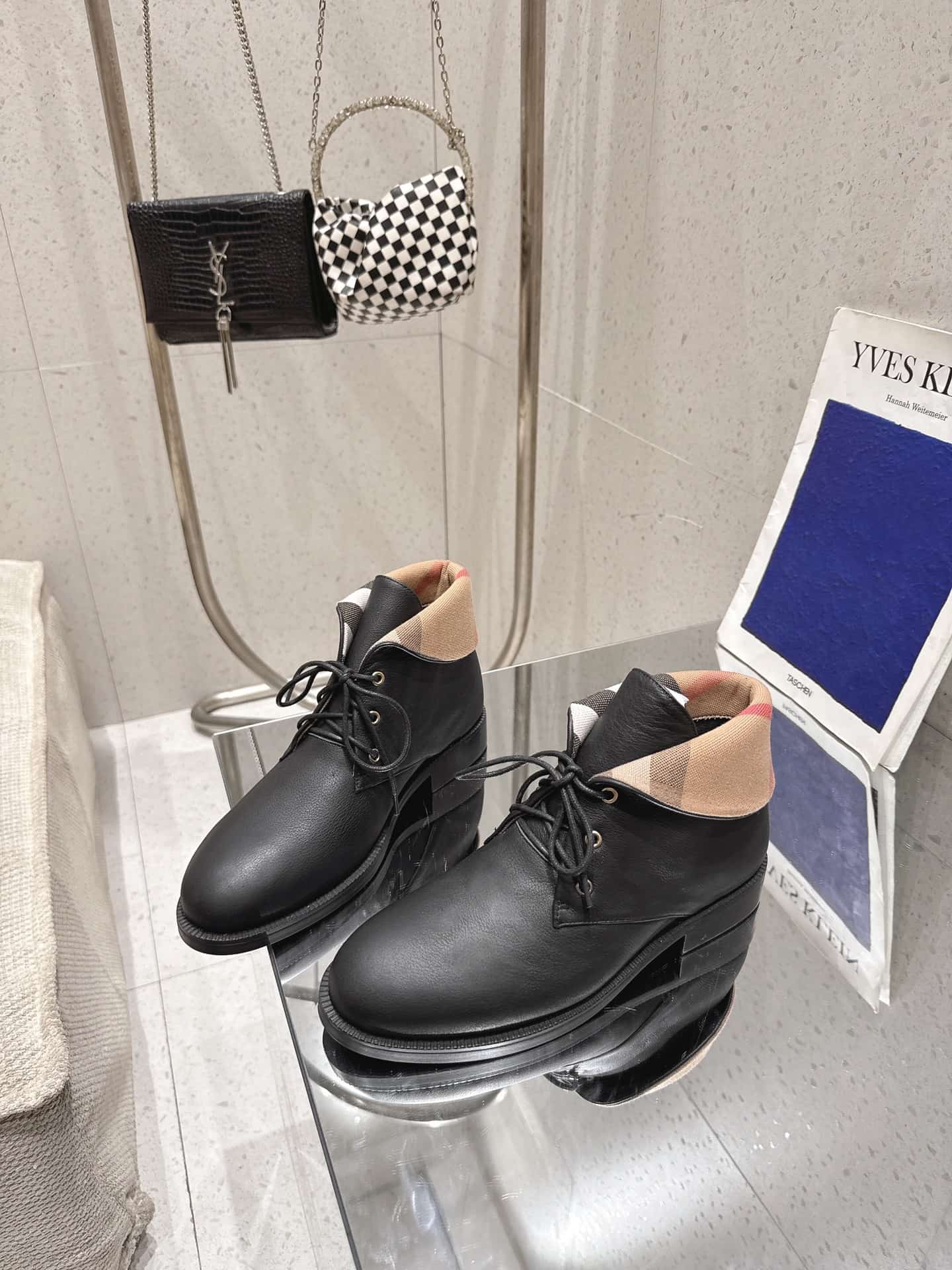 Burberry Leather Boots Shoes Women