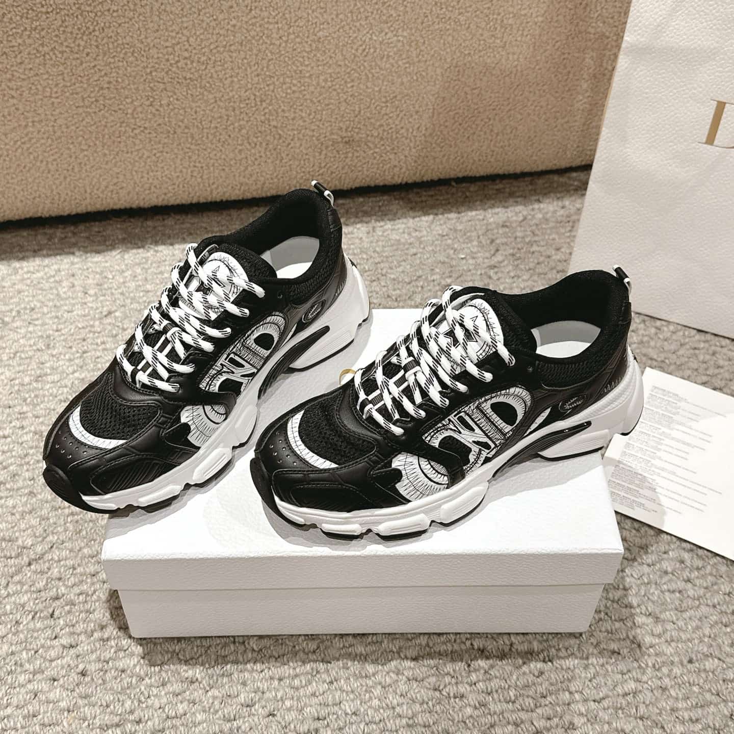 Dior Chrono Sneaker Shoes Men Women