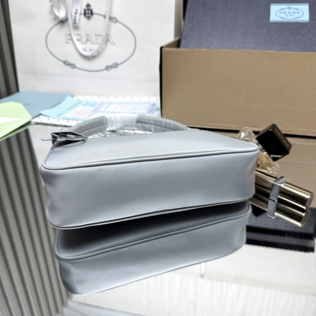 Prada Re-Nylon Re-Edition 2000 mini-bag Grey Recycled Polyamide 1NE515 High