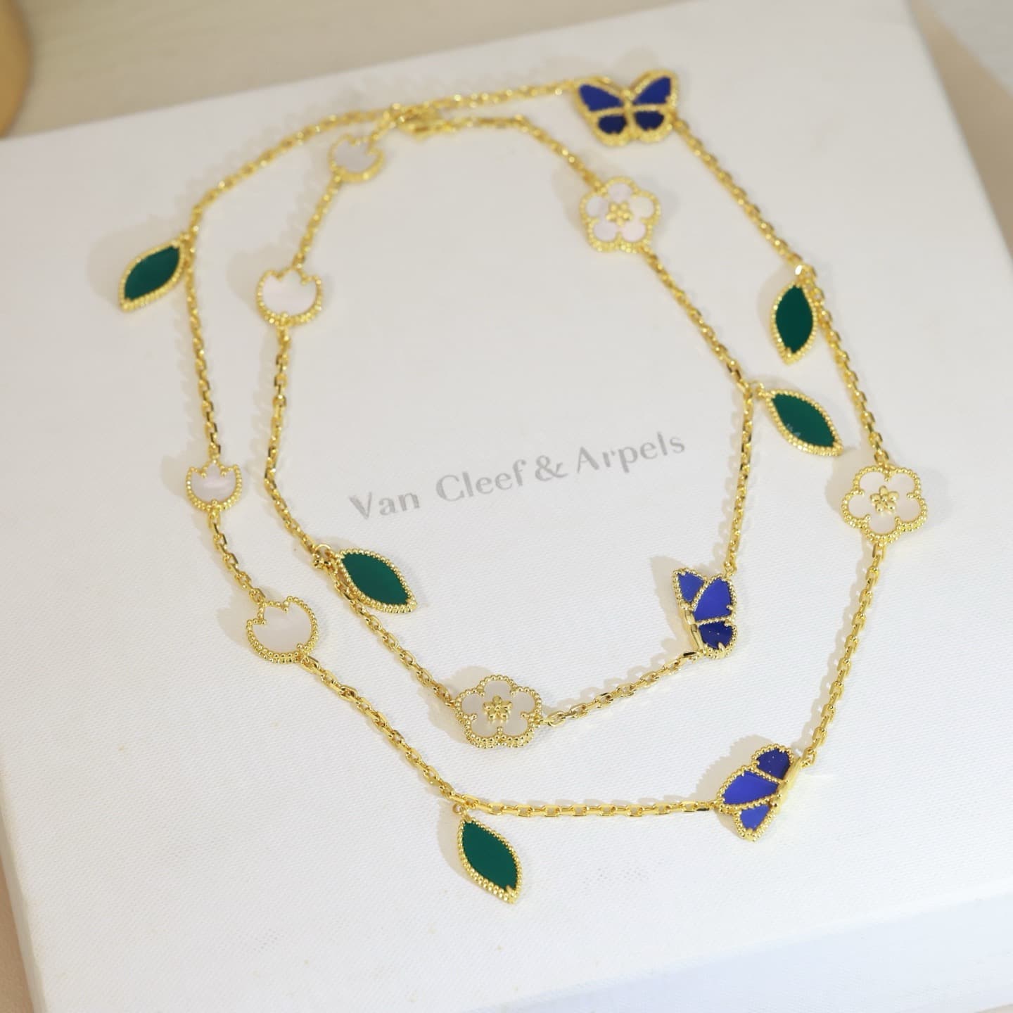 Van Cleef & Arpels Lucky Spring Butterfly Long Necklace High