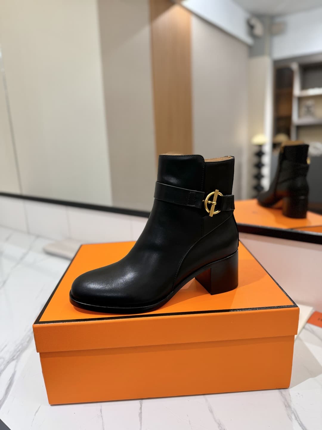 Hermes Jill 60 ankle boots Shoes Women