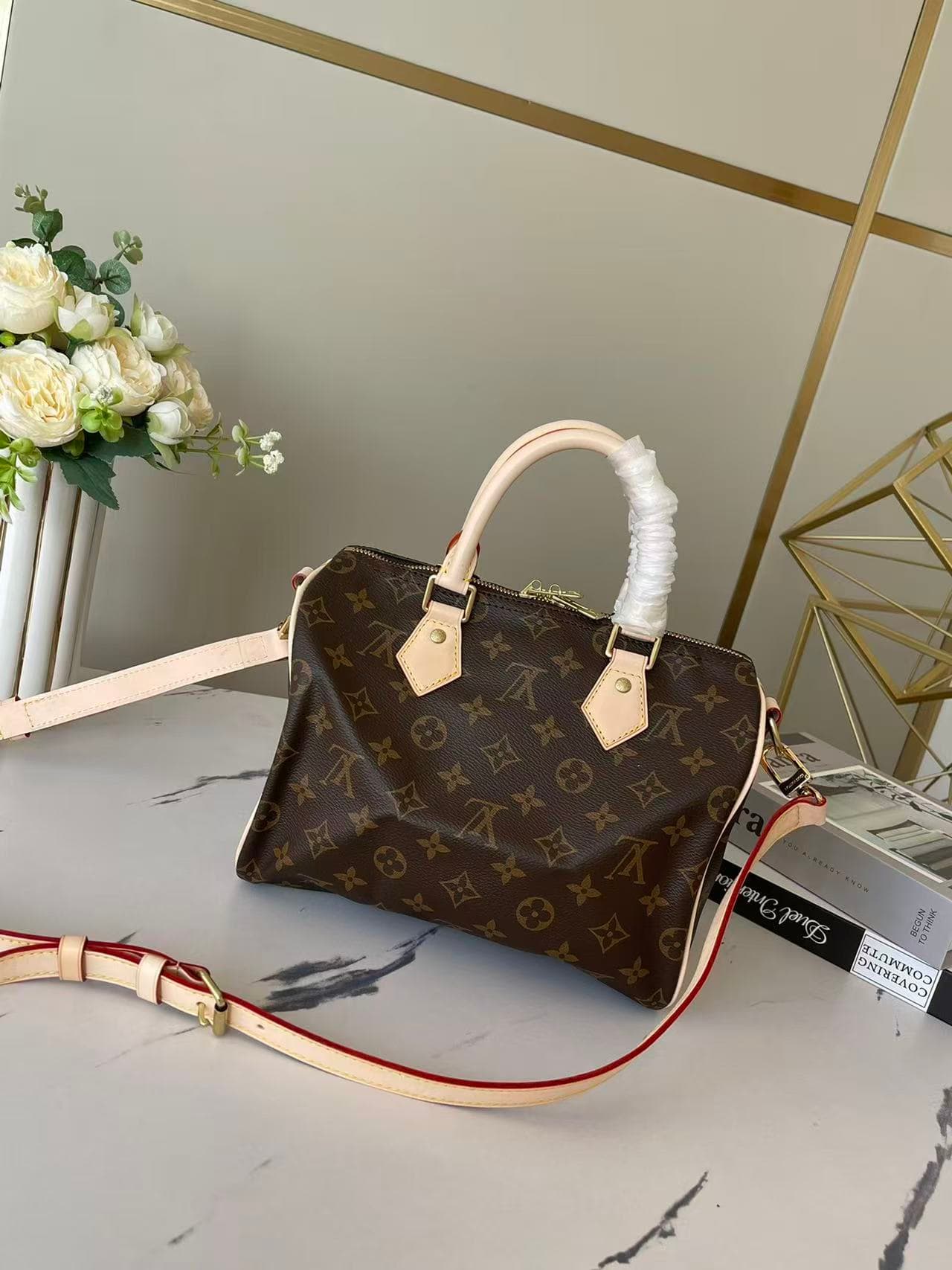 Louis Vuitton Speedy Bandoulière 25 Monogram coated canvas M46977 High