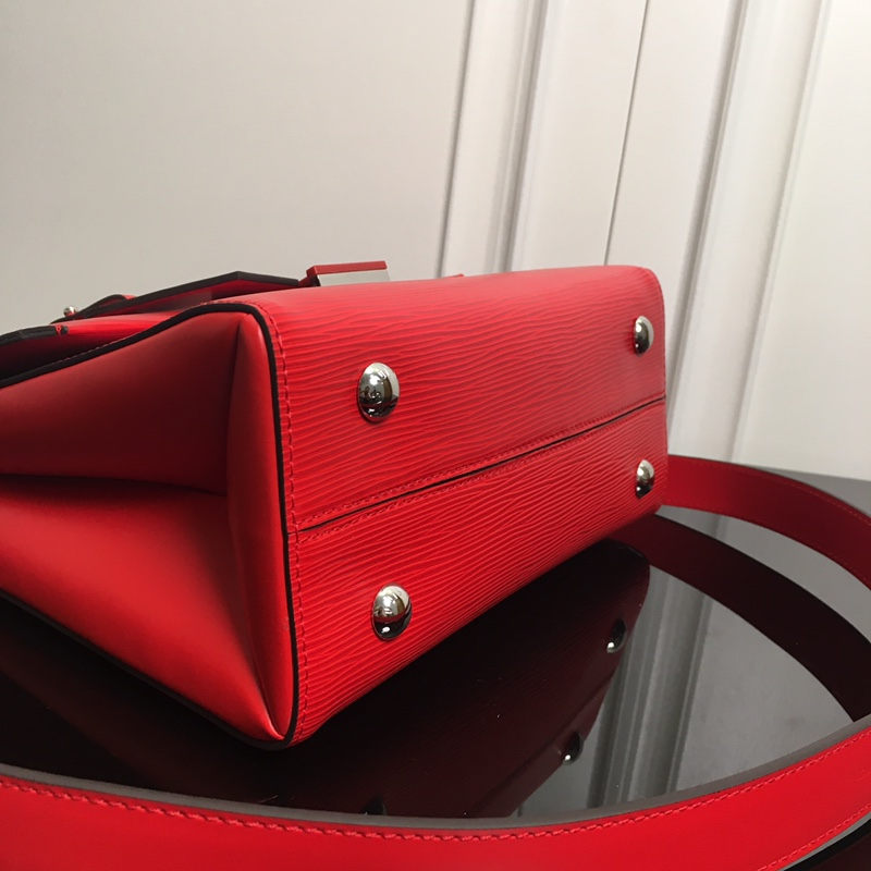Louis Vuitton GRENELLE PM Epi grained cowhide leather M53695 Red High