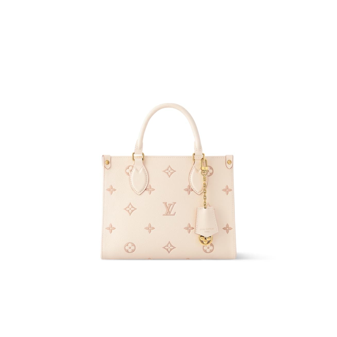 Louis Vuitton OnTheGo PM Debossed grained cowhide leather M14403 Eden TOP
