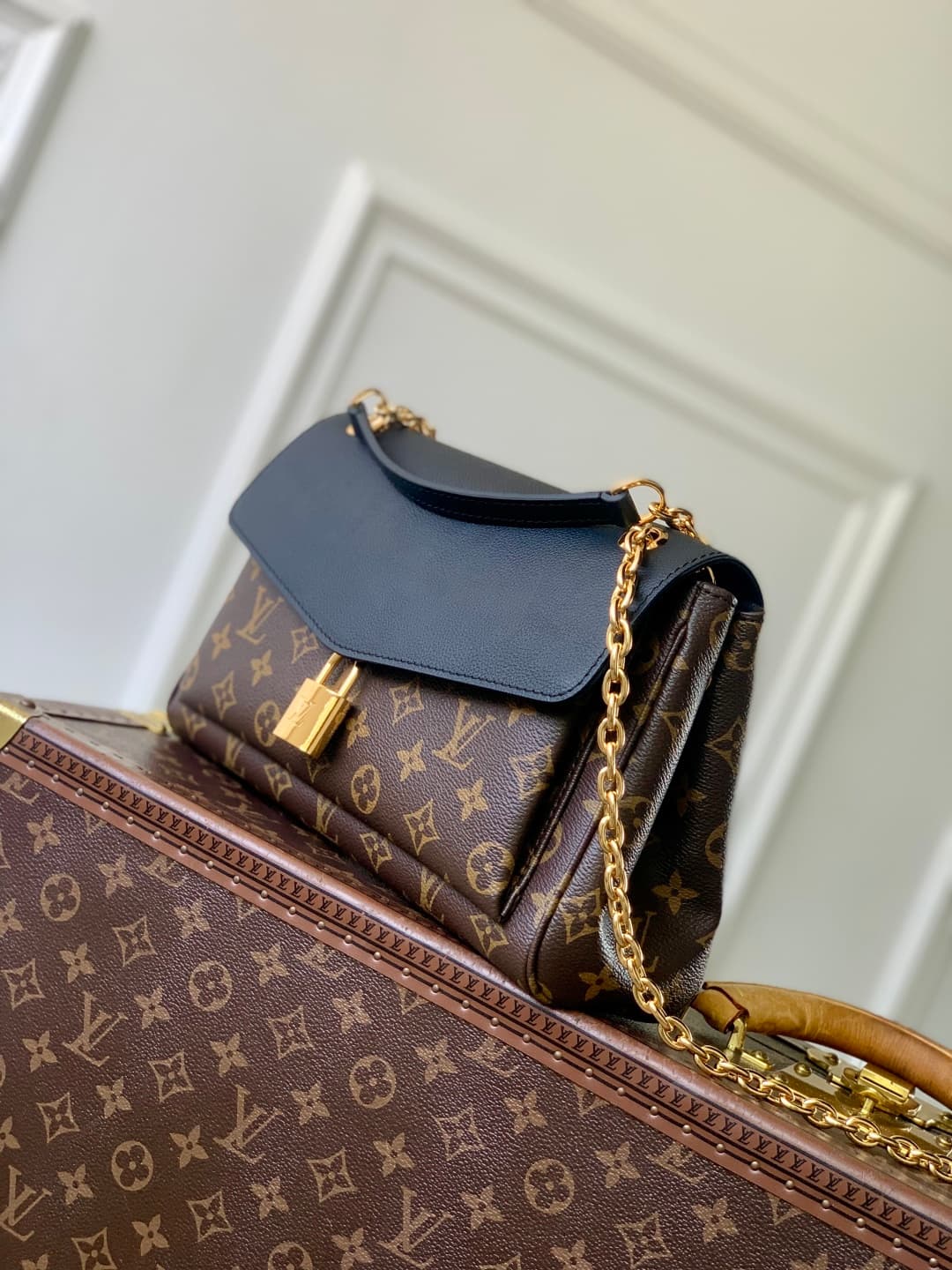 Louis Vuitton Saint Germain PM bag in Monogram canvas M26285 Black High