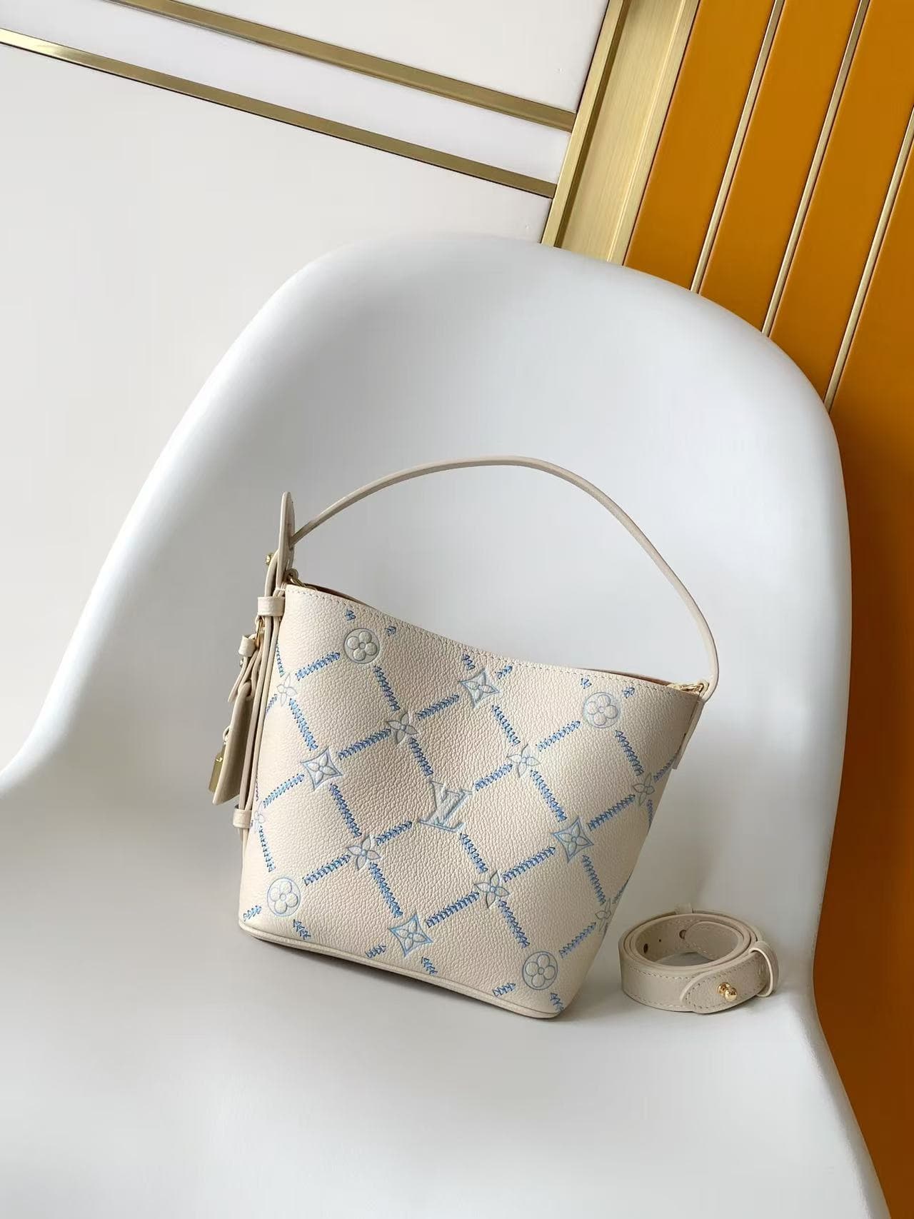 Louis Vuitton All In BB Quartz Couture Cowhide leather M28910 High
