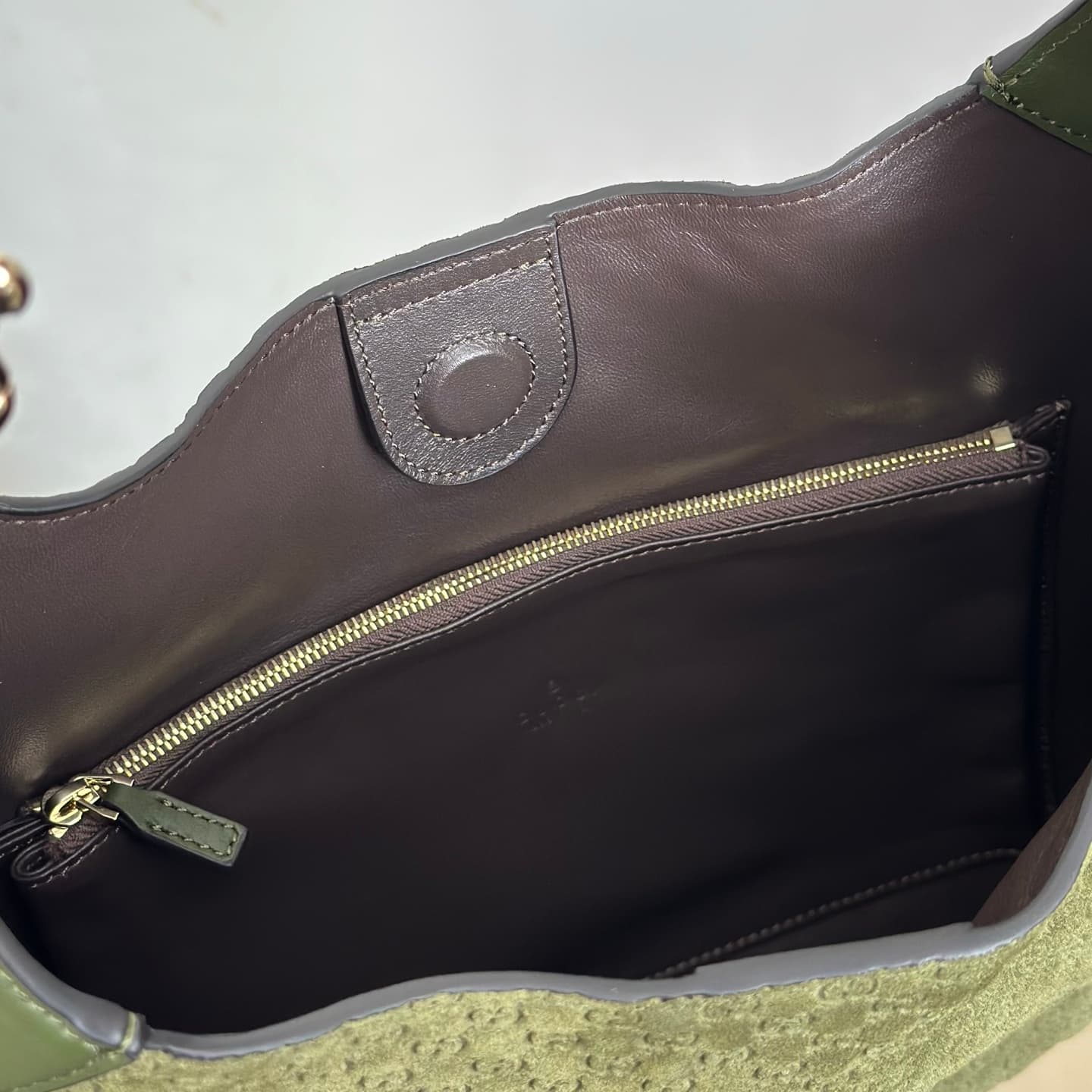 Gucci Medium B shoulder bag with micro GG monogram 834981 High