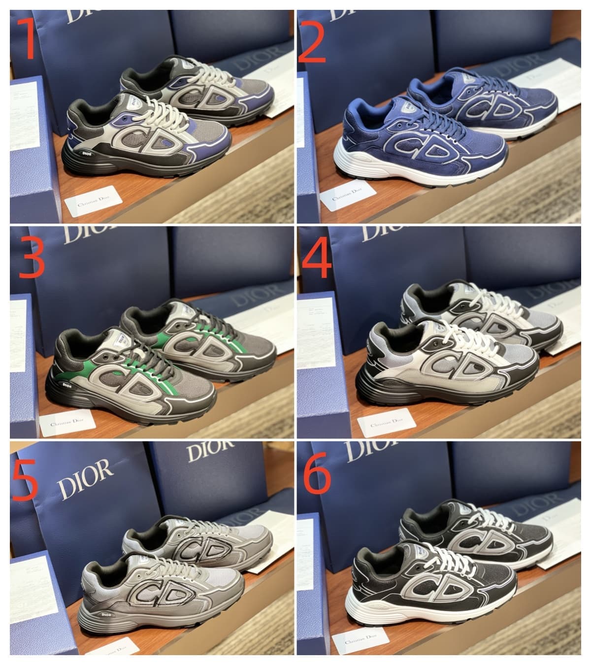 Dior B30 Countdown Sneaker Shoes Men Women