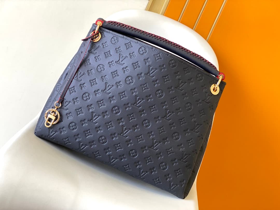 Louis Vuitton Surene MM handbag Monogram Empreinte embossed leather M43237 High