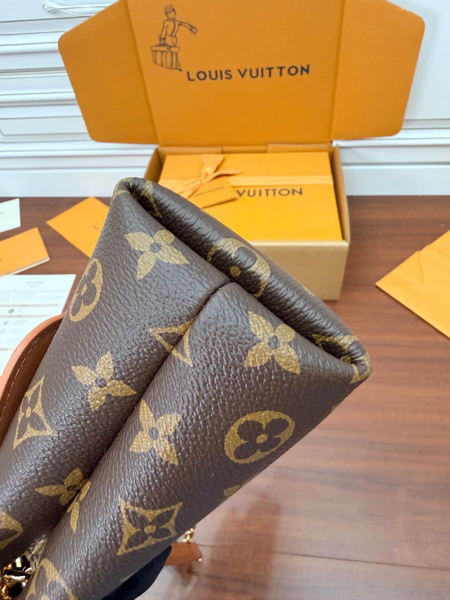 Louis Vuitton Madeleine BB Monogram/Cognac Brown Coated canvas M28588 TOP