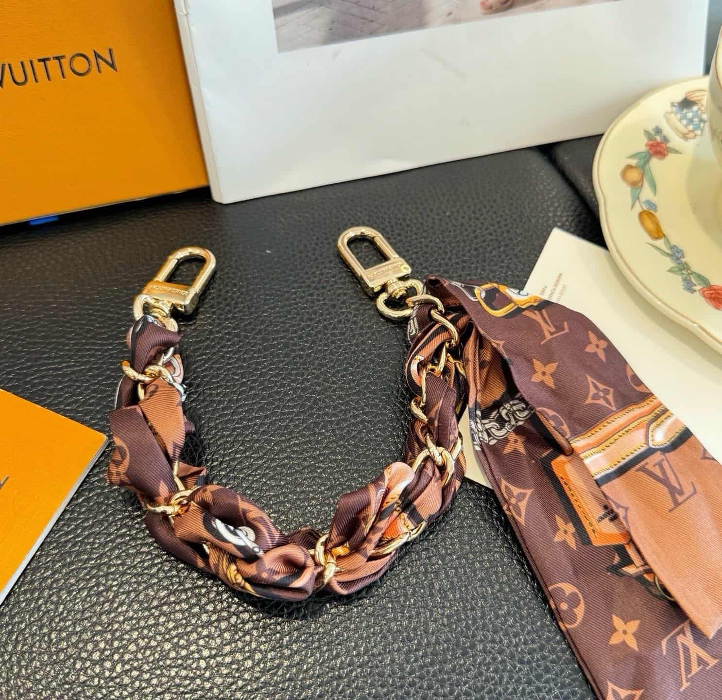 Louis Vuitton Scarf Bag Charm