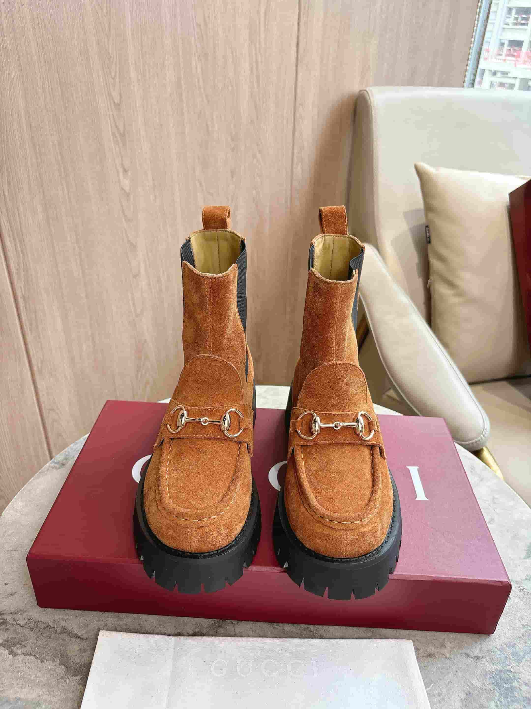 Gucci Women's ankle boot Shoes with Horsebit