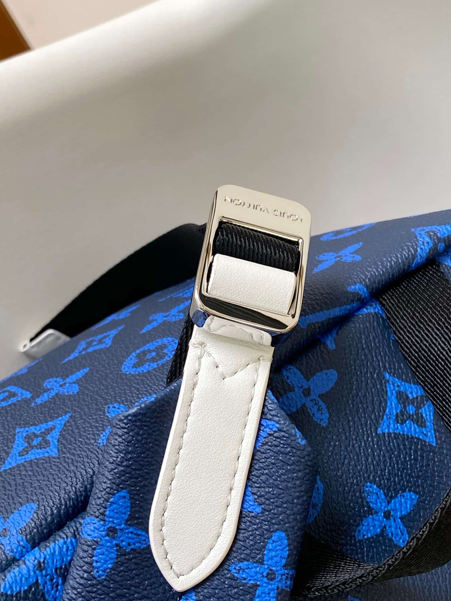 Louis Vuitton Everyday LV Discovery Backpack Blue Monogram Canvas High