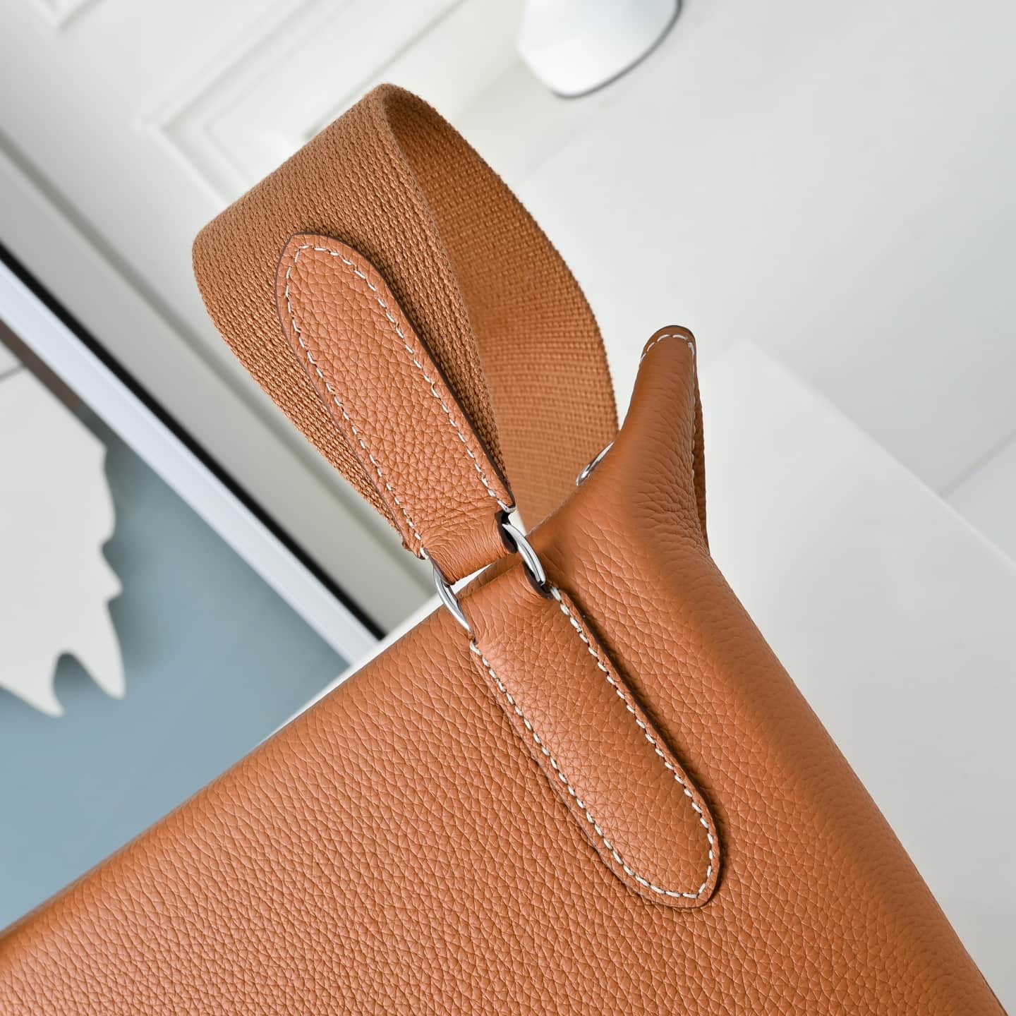 Hermès Videpoches Bag Togo Leather In Tan WAX High