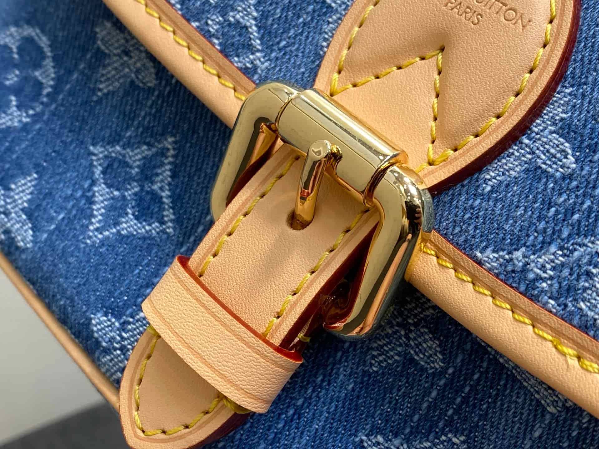 Louis Vuitton Nano Diane M27700 Blue Denim High