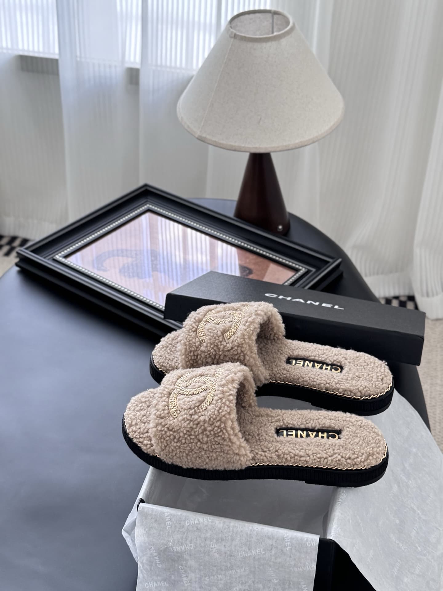 Chanel Slide sandal shoes Women