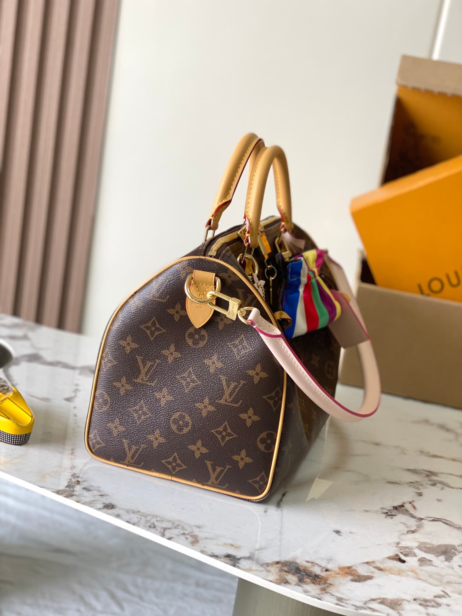 Louis Vuitton Speedy 30 Soft Monogram Coated canvas M26498 TOP
