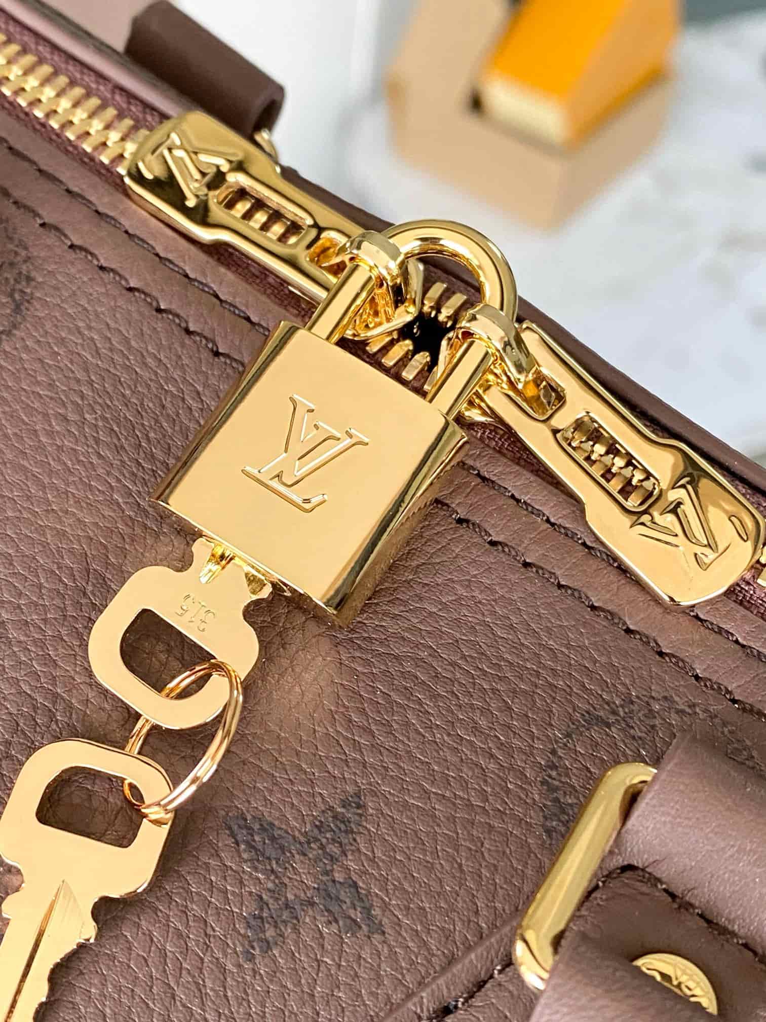 Louis Vuitton Speedy Bandoulière 25 Brown Calf leather M26691 TOP