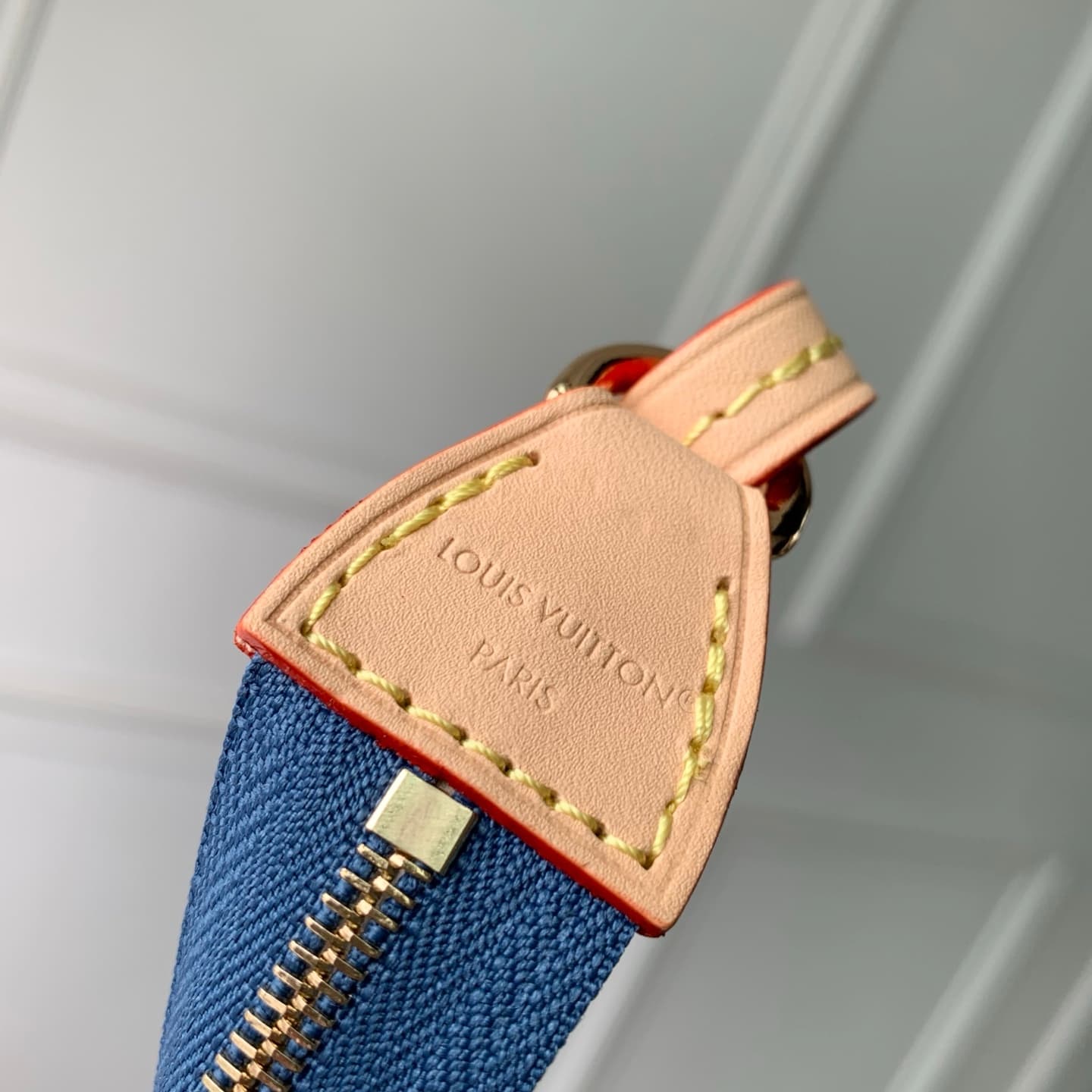 Louis Vuitton Pochette Accessoire Cargo Blue Denim M27602 High