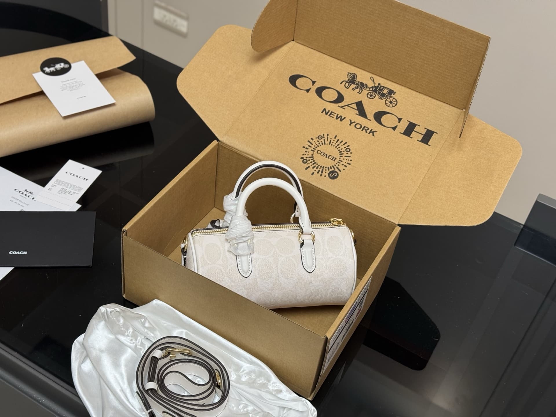 Coach Lacey Crossbody In Signature Canvas