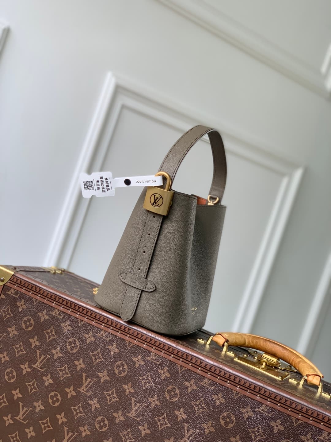 Louis Vuitton All In BB Calf leather M25544 Smoke High