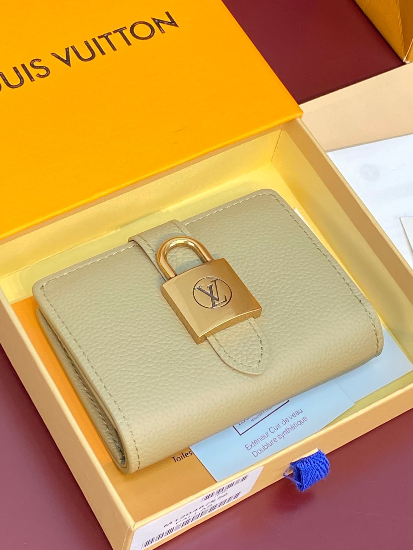 Louis Vuitton Low Key Compact Wallet Light Green Smooth calfskin M12408 High
