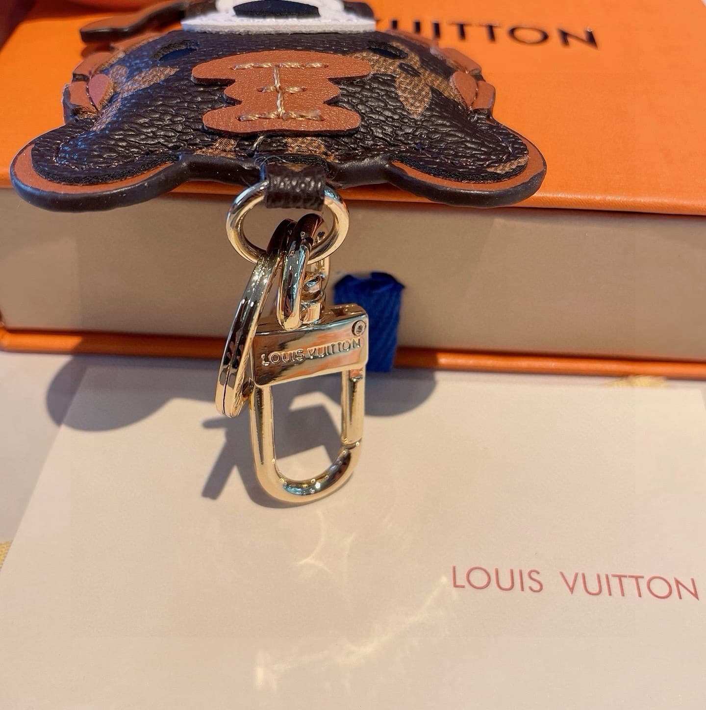 Louis Vuitton bag keychain Charm