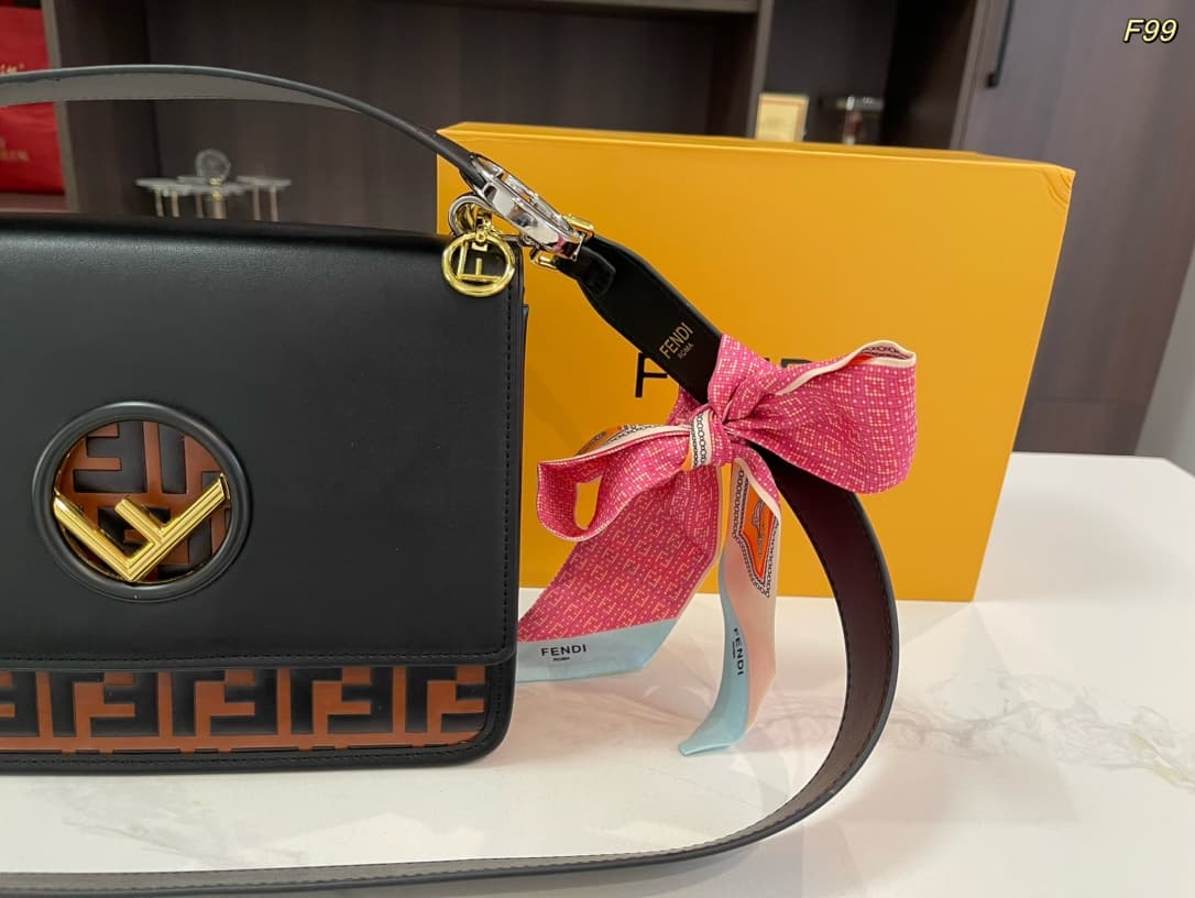 Fendi Kan I F Shoulder Bag