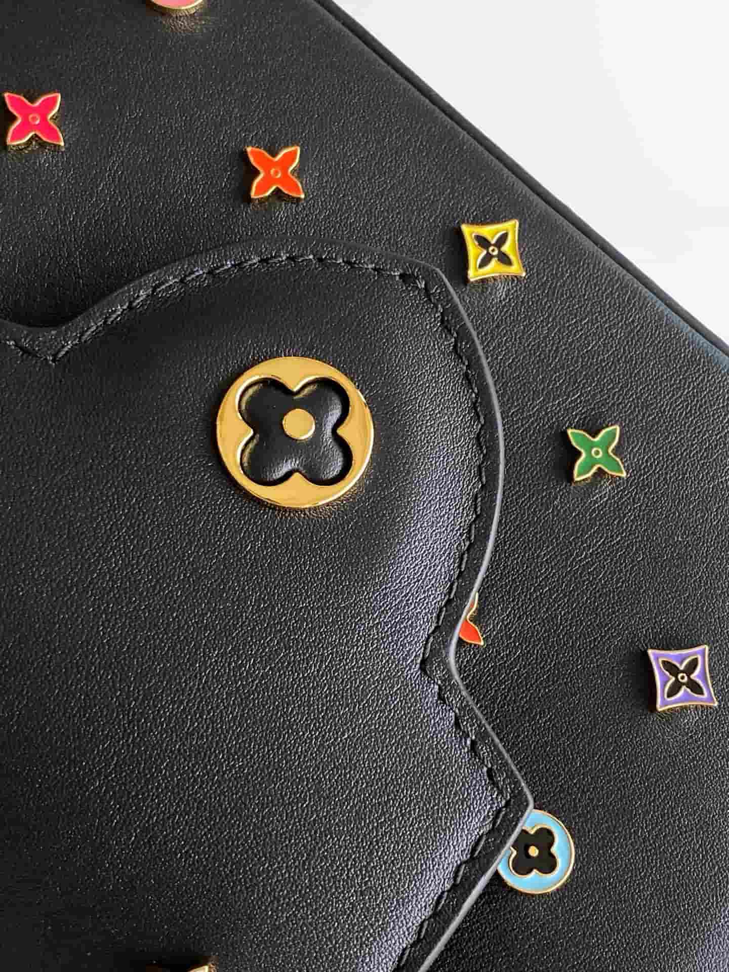 Louis Vuitton x TM Capucines Mini Black Cowhide leather M27637 TOP