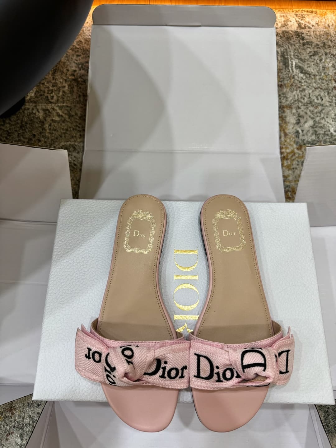 Dior J'Adior Heeled Slide Sandal Shoes Women