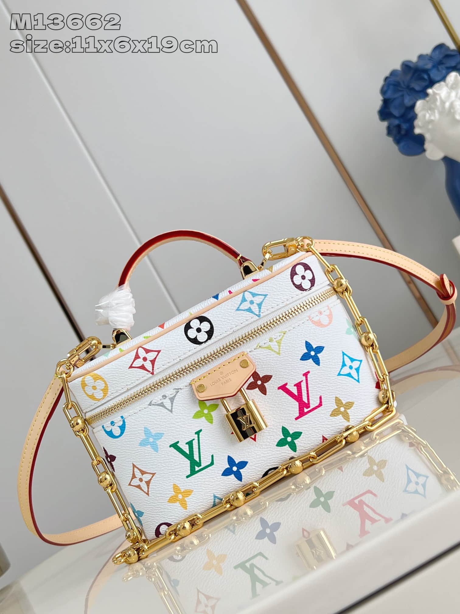 Louis Vuitton x Murakami Vanity Chain Pouch Monogram coated canvas M13662 High