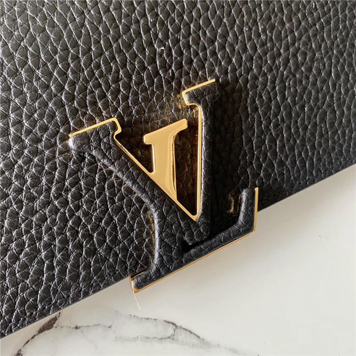 Louis Vuitton CAPUCINES WALLET Taurillon Leather M61248 High