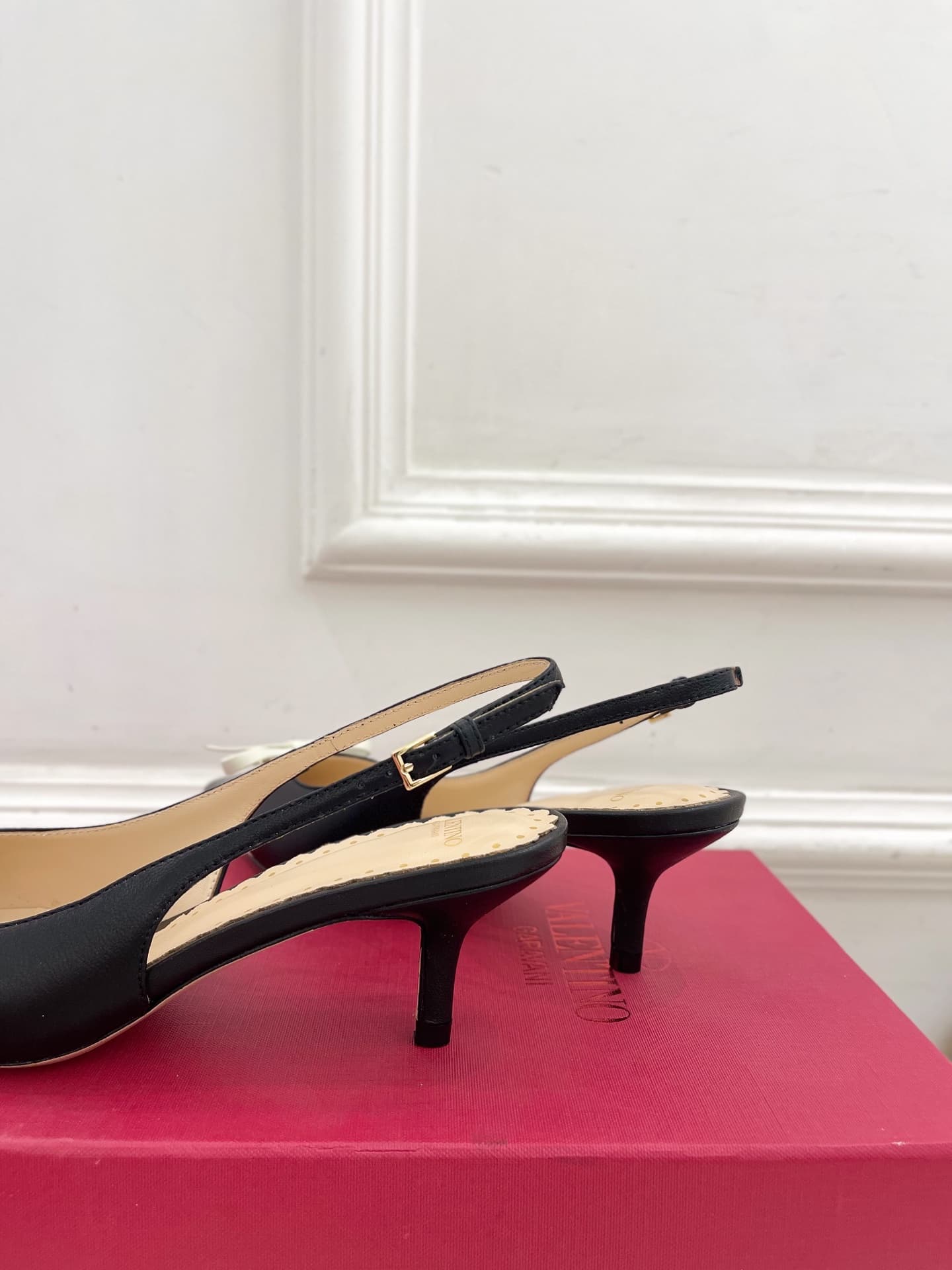 Valentino Bepointy Slingback Pump Shoes Low Women