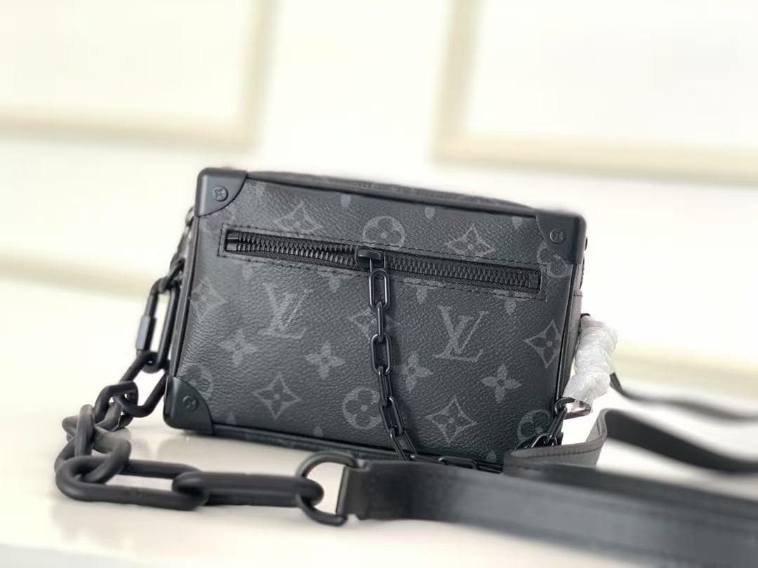 Louis Vuitton Mini Soft Trunk Monogram Eclipse coated canvas M44735 High