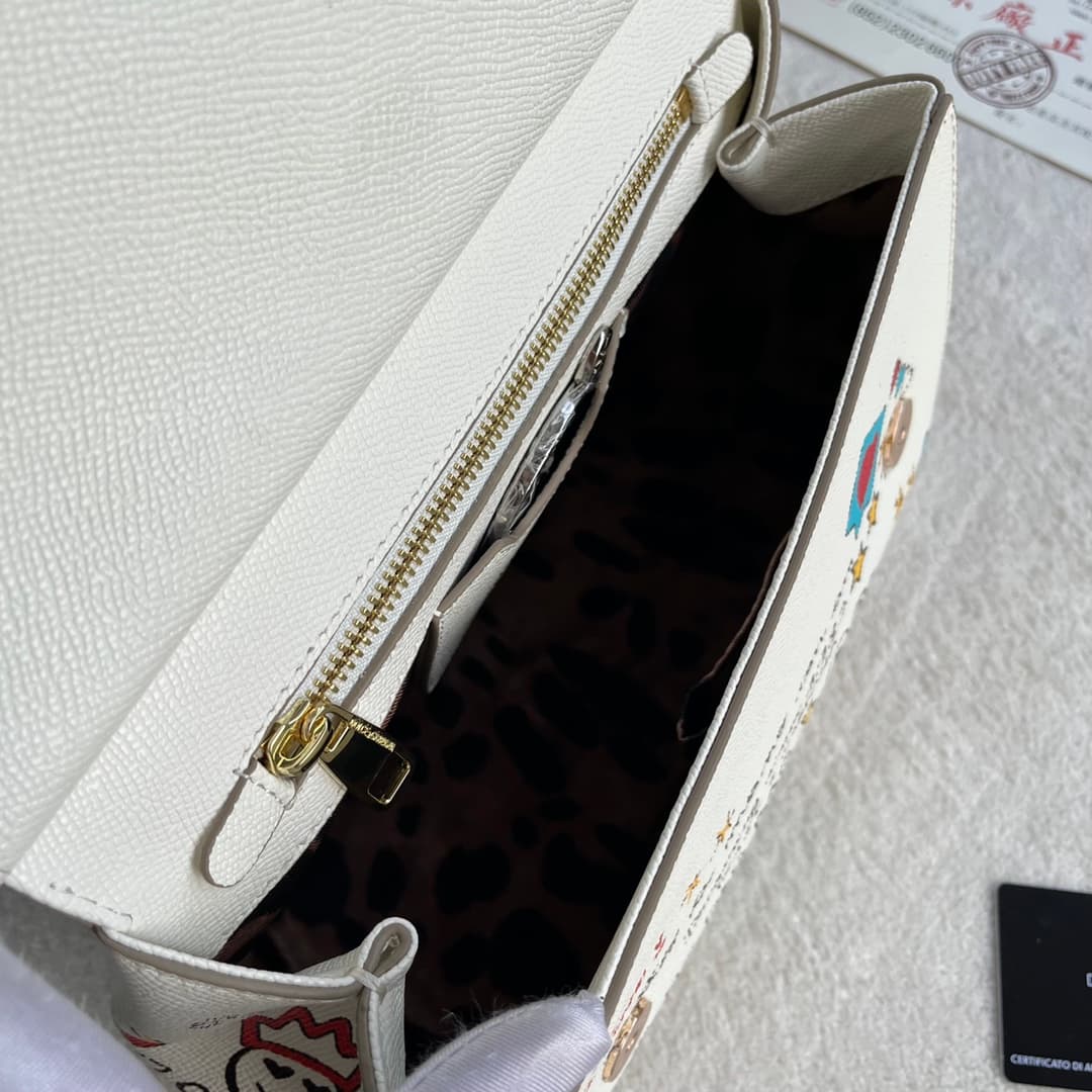Dolce & Gabbana Miss Sicily top handle Leather Bag High