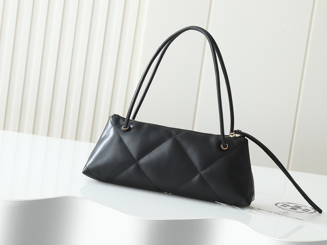 Tory Burch Kira East-West Shoulder Bag Black High
