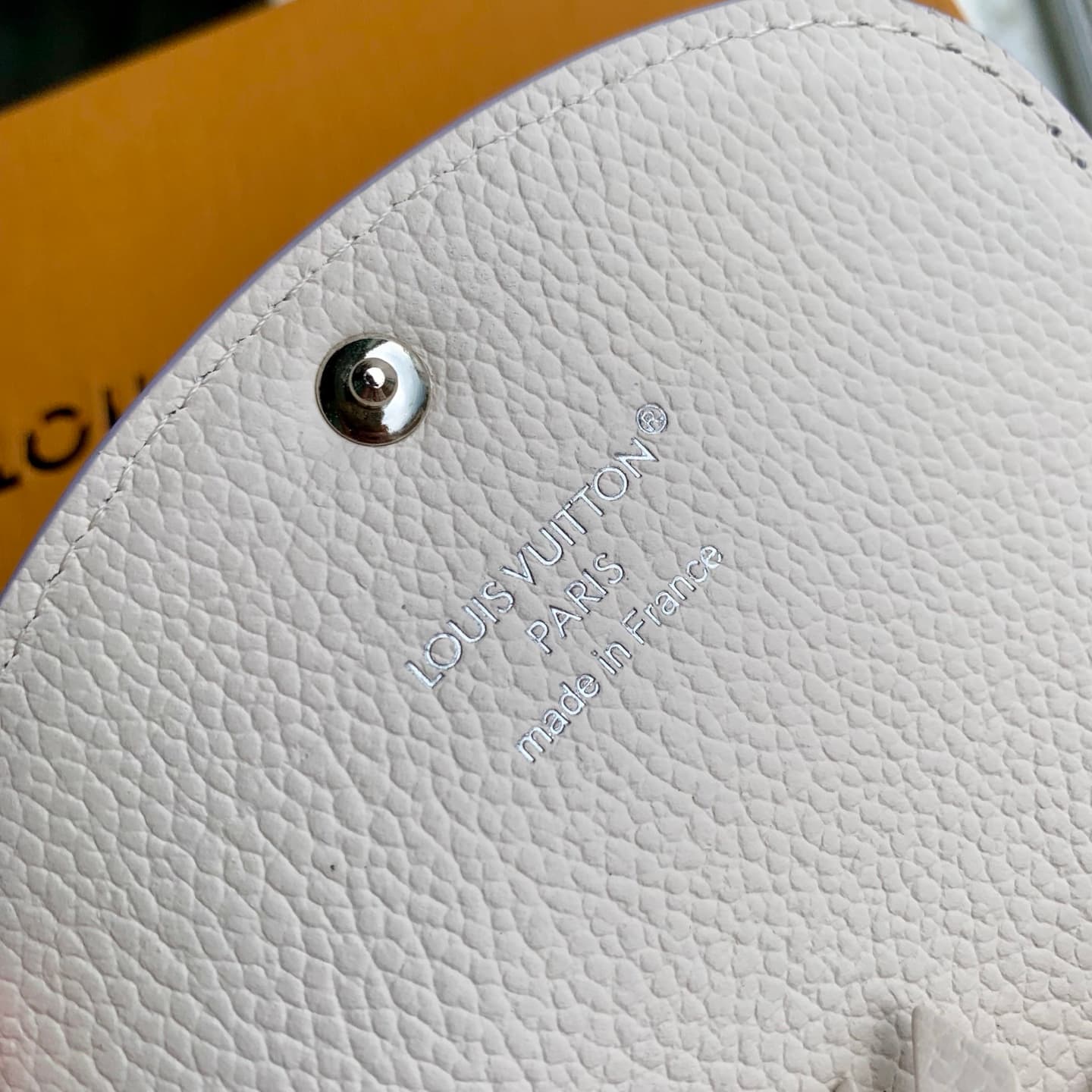 Louis Vuitton Rosalie Coin Purse Monogram Empreinte Link Quartz Cowhide leather M29772 High