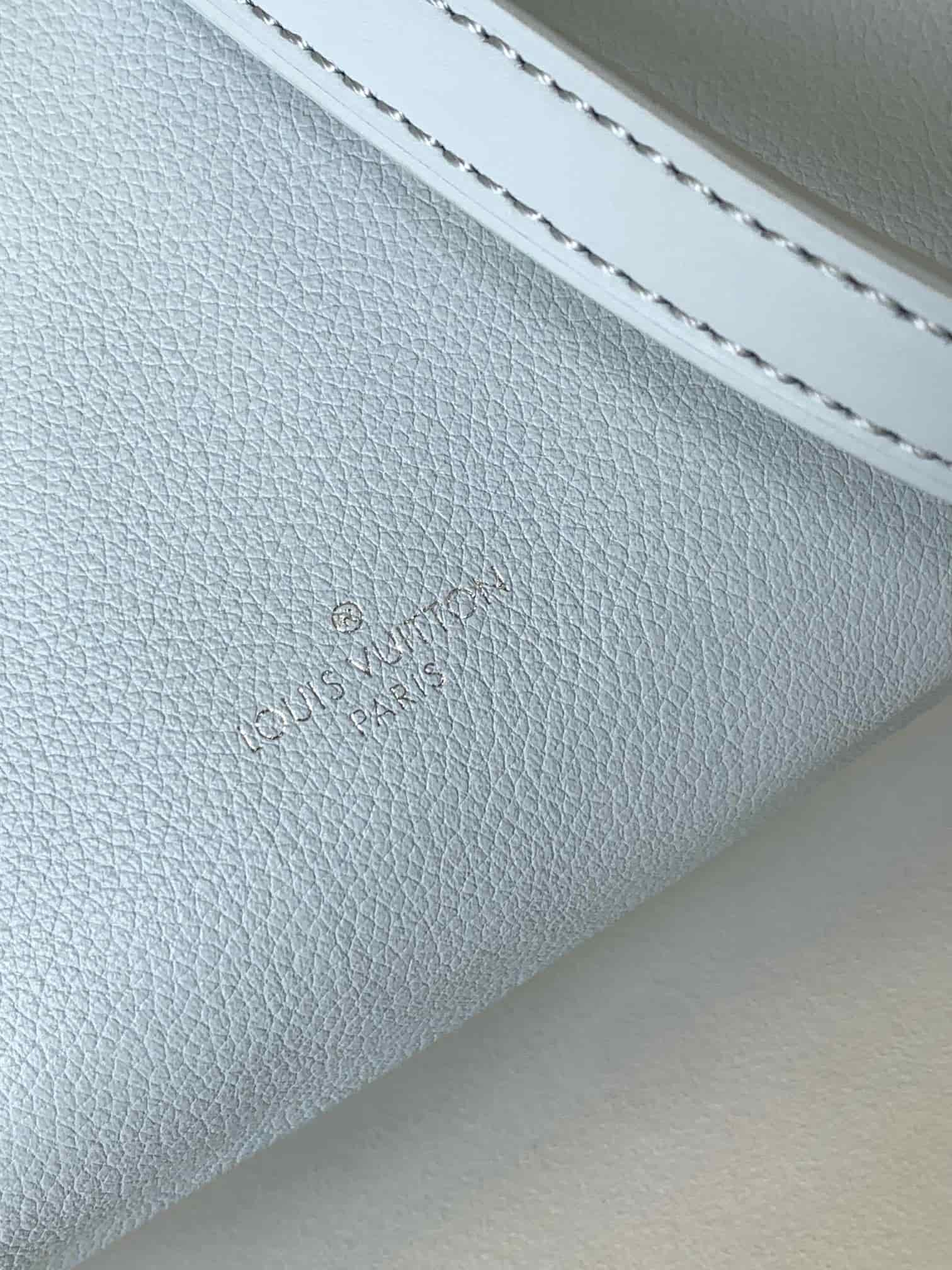 Louis Vuitton SIDE TRUNK PM Grained calf leather M25067 High