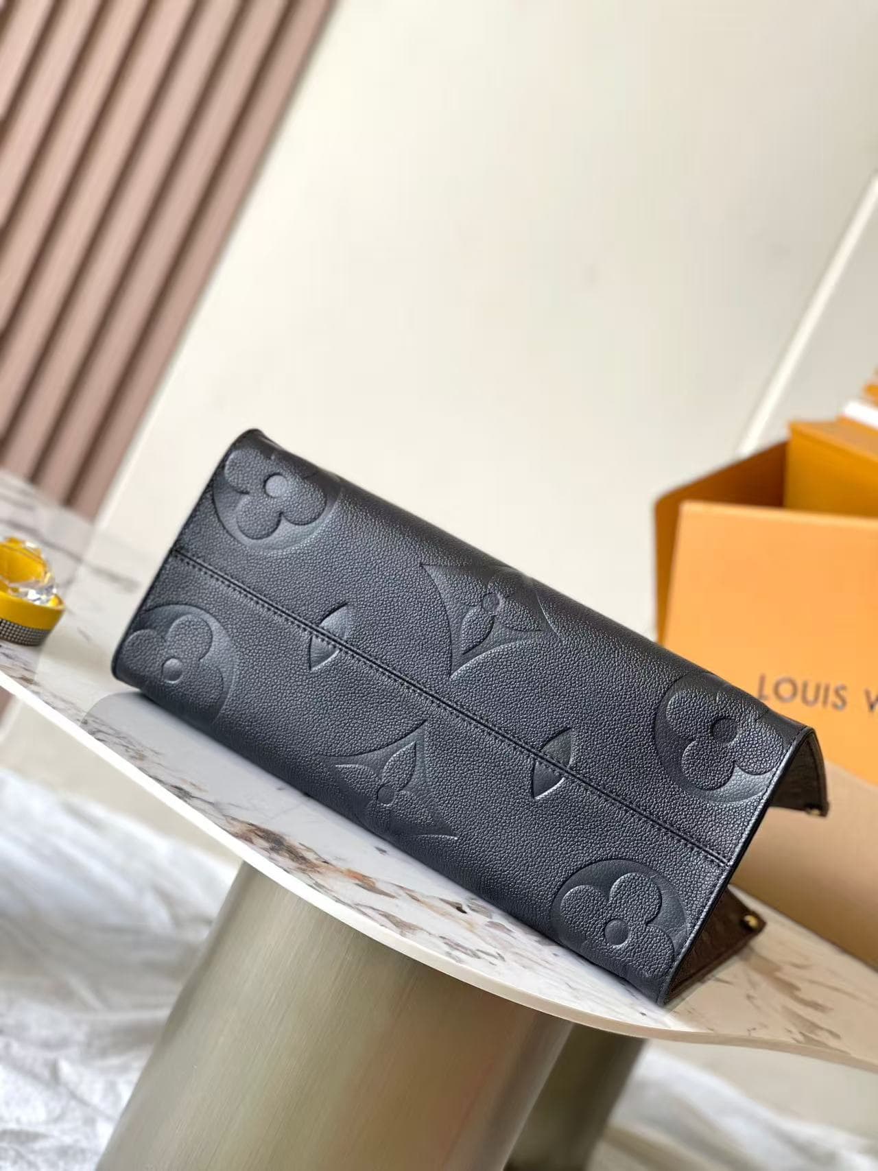 Louis Vuitton ONTHEGO MM Monogram Empreinte Black High