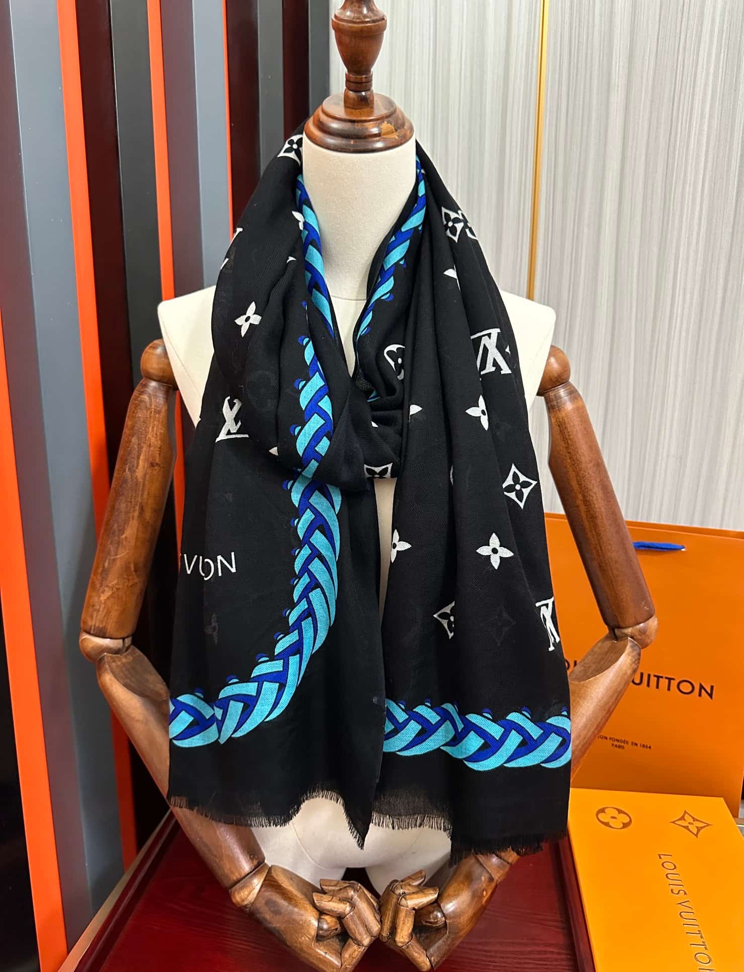 Louis Vuitton Monogram Shawl