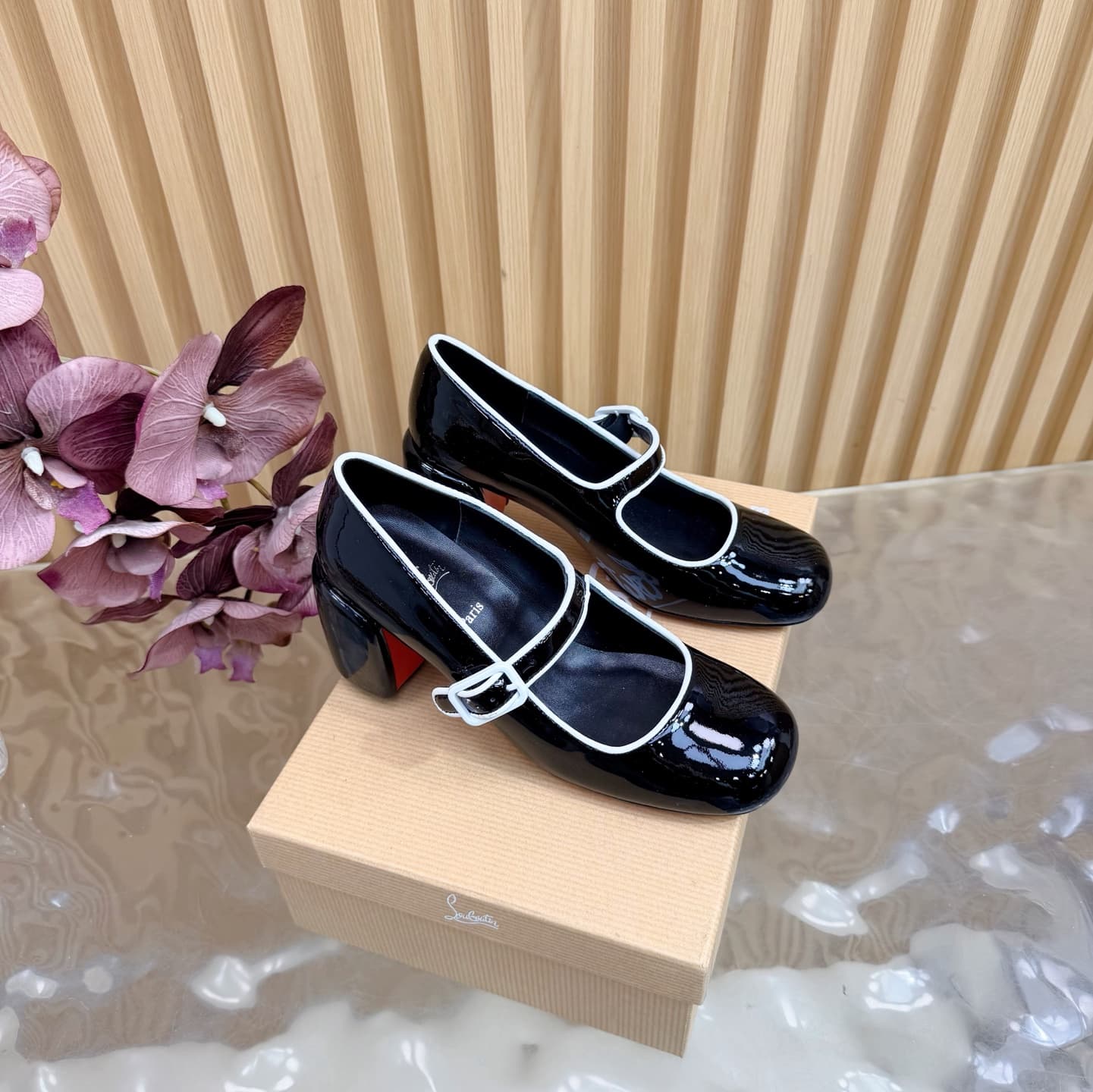Christian Louboutin Miss Jane Mary Jane pump in patent leather shoes women