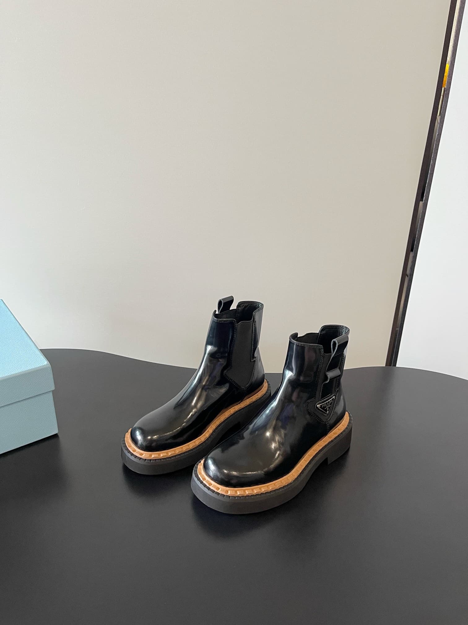 Prada Leather Boots Shoes Women