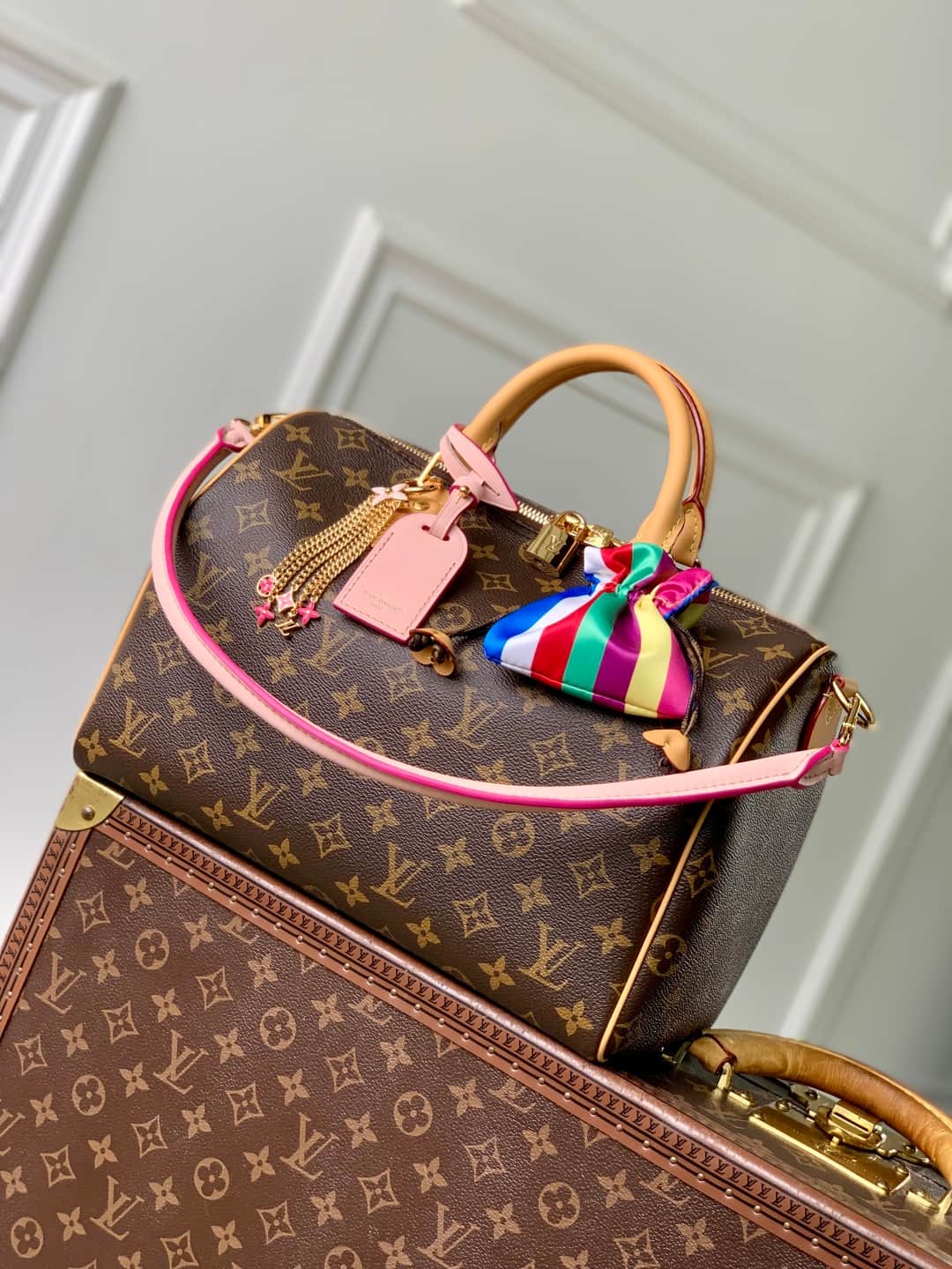 Louis Vuitton Speedy Soft 30 Monogram Canvas M26498 High